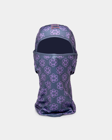 Blomstret A.Kjærbede balaclava med logo