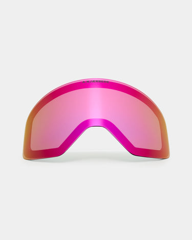 Pink A.Kjærbede linse med logo 